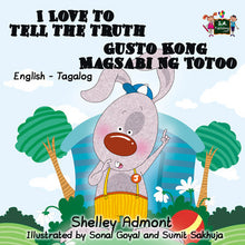 English-Tagalog-Bilingual-kids-bunnies-story-I-Love-to-Tell-the-Truth-Shelley-Admont-cover