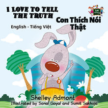 English-Vietnamese-Bilingual-kids-bunnies-story-I-Love-to-Tell-the-Truth-Shelley-Admont-cover