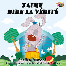 I-Love-to-Tell-the-Truth-French-language-picture-book-for-kdis-Shelley-Admont-cover