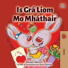 Irish-language-I-Love-My-Mom-childrens-book-by-KidKiddos-cover