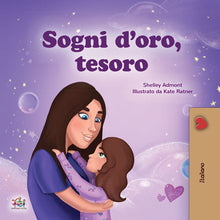 Italian-kids-bedtime-story-girls-Sweet-Dreams-my-love-Shelley-Admont-cover