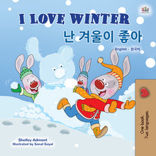 Korean-Bilingual-book-kids-seasons-I-Love-Winter-KidKiddos-cover