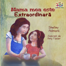 Romanian-language-children's-bedtime-story-girls-My-Mom-is-Awesome-Shelley-Admont-cover