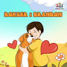 Polish-language-children's-dogs-friendship-story-Boxer-and-Brandon-cover