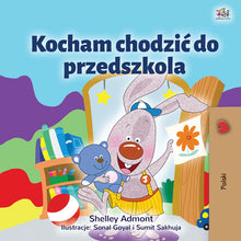 Polish-language-childrens-book-about-bunnies-I-Love-to-Go-to-Daycare-cover