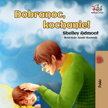 Polish-language-picture-book-kids-Goodnight,-My-Love-cover