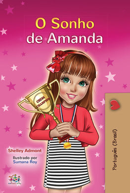 Portuguese-Brazil-children-book-motivation-Amandas-Dream-cover