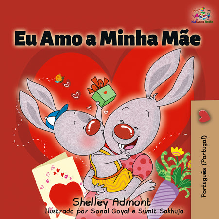 Portuguese-Portugal-childrens-book-by-KidKiddos-I-Love-My-Mom-cover