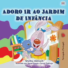 Portuguese-Portugal-language-chidlrens-bedtime-story-I-Love-to-Go-to-Daycare-cover