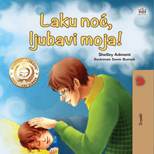 Serbian-language-children_s-picture-book-Goodnight_-My-Love-cover