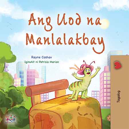 Tagalog-Language-kids-book-the-traveling-caterpillar-cover