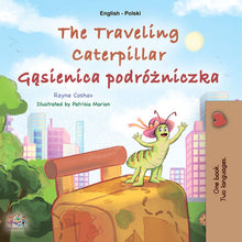 The-traveling-Caterpillar-Rayne-Coshav-English-Polish-Kids-book-cover