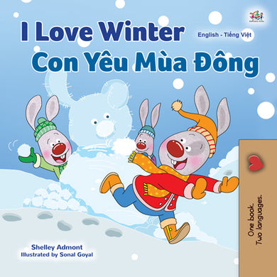 Vietnamese-Bilingual-book-kids-seasons-I-Love-Winter-KidKiddos-cover