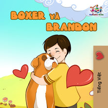 Vietnamese-language-children's-dogs-friendship-story-Boxer-and-Brandon-cover