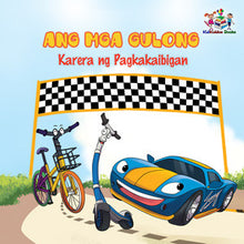 Tagalog-children's-picture-book-Wheels-The-Friendship-Race-cover