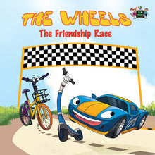 Wheels-The-Friendship-Race-children's-picture-cars-book-English-Inna-Nusinsky-cover